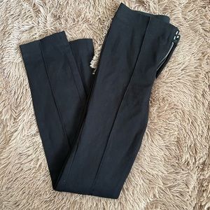 Black high waisted dress pants